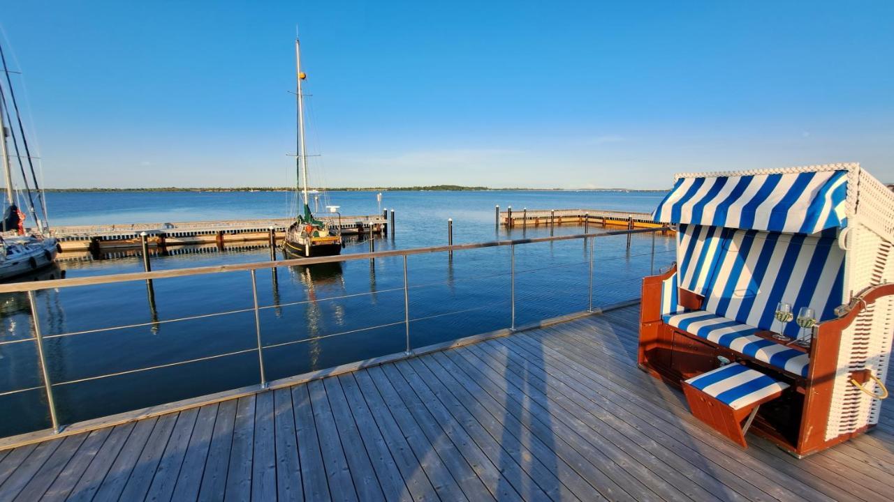 Hausboot Harmonie Hotell Stralsund Exteriör bild