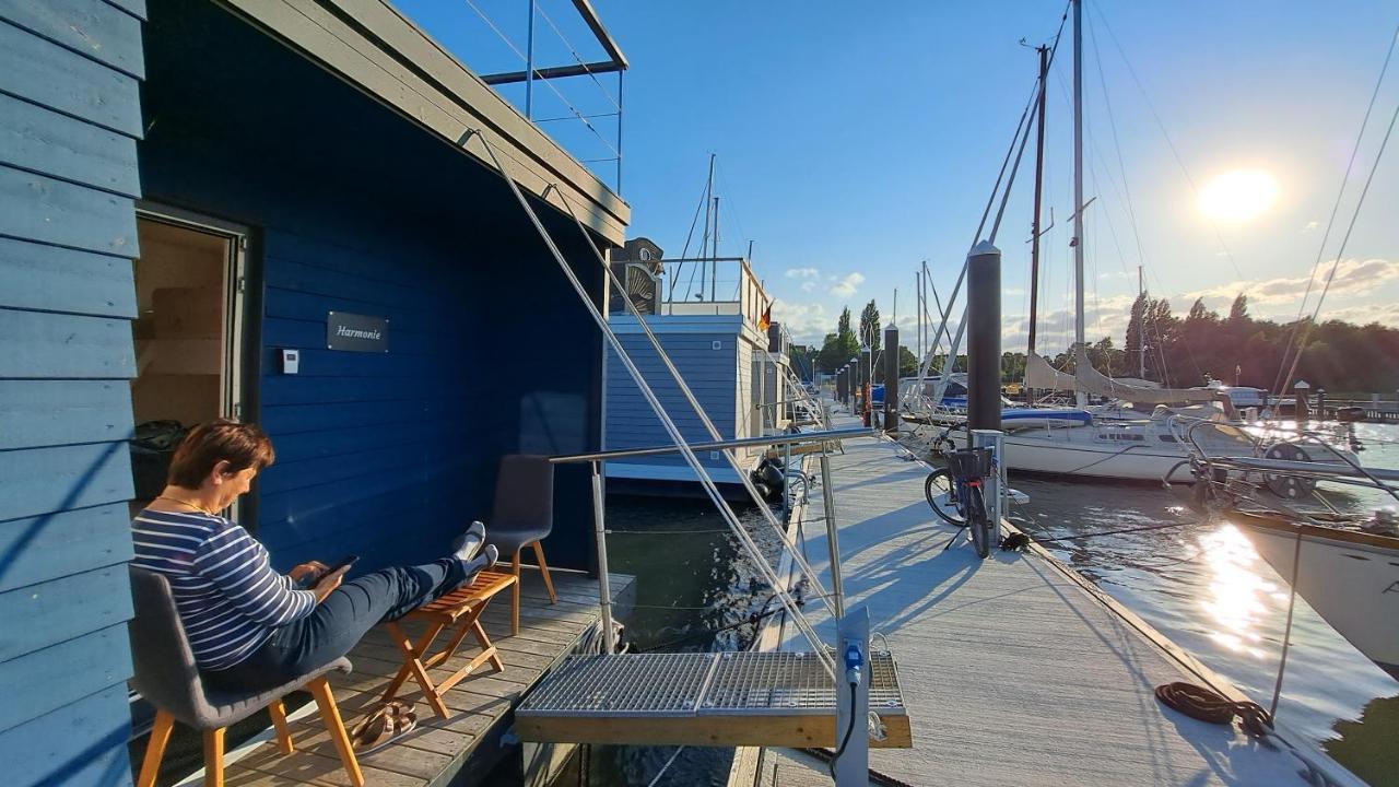 Hausboot Harmonie Hotell Stralsund Exteriör bild